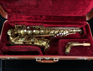Vintage Original Lacquer Selmer Paris Mark VI Alto Saxophone, Serial #132946